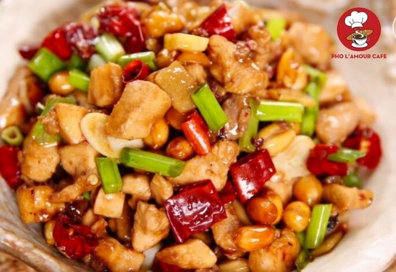 Kung Pao Peanut in Pho L’amour Cafe Restaurant