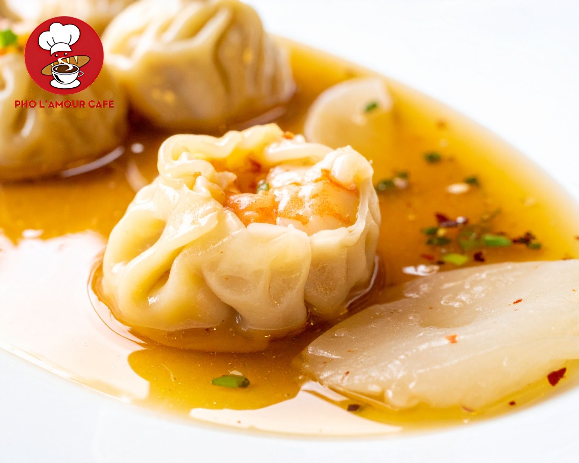 Plating and Serving Shrimp Shumai