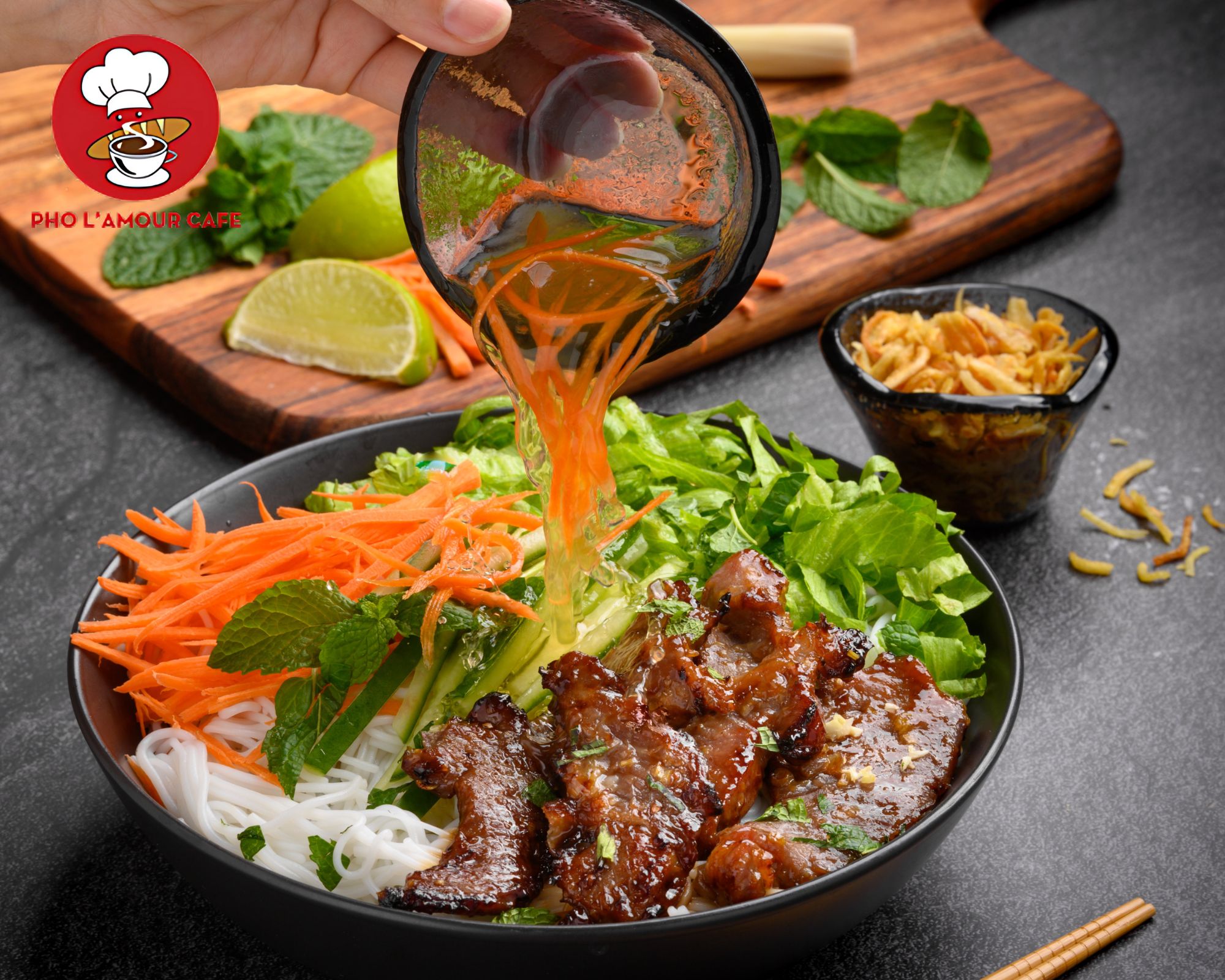 Vermicelli Noodle Grilled Pork